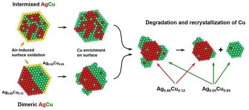 JACS：揭示电化学CO2RR过程中AgCu催化剂的化学和结构演变