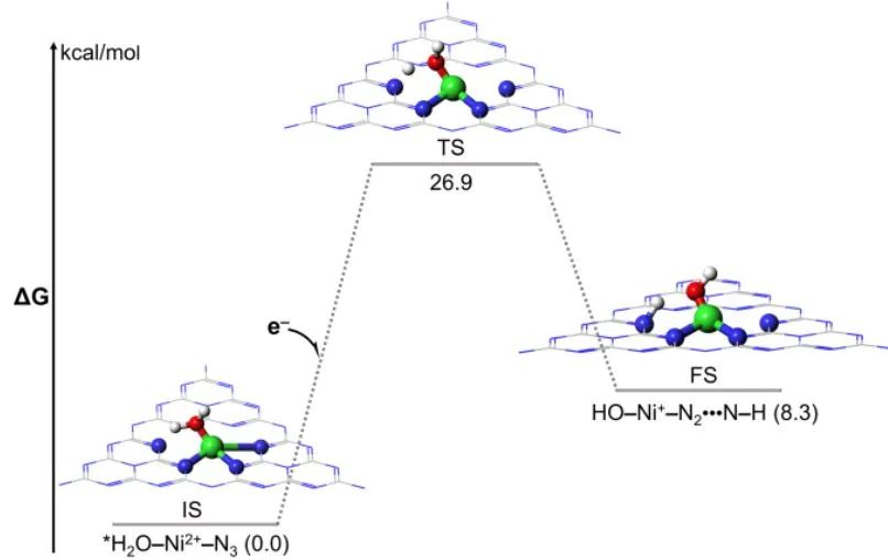 北化所​Angew：氮化碳负载单原子镍光催化剂通过一价镍实现炔烃的半氢化