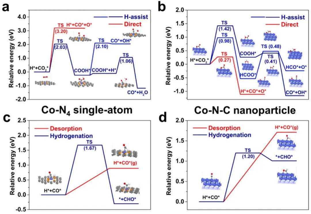 大连化物所​ACB：用于高效逆水煤气变换（RWGS）反应的Co-N-C单原子催化剂