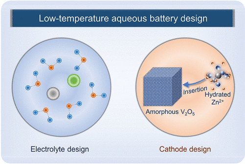 ​南开/卧龙岗ACS Energy Lett.：离液阴离子和快速动力学正极实现低温水系锌电池