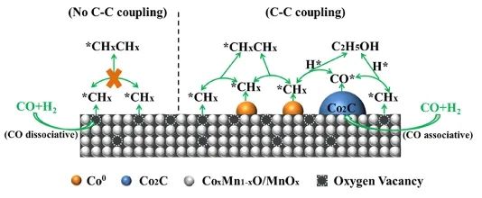 王悦课题组ACS Catalysis：氧空位起大作用，促进CoMnOx选择性催化合成高级醇