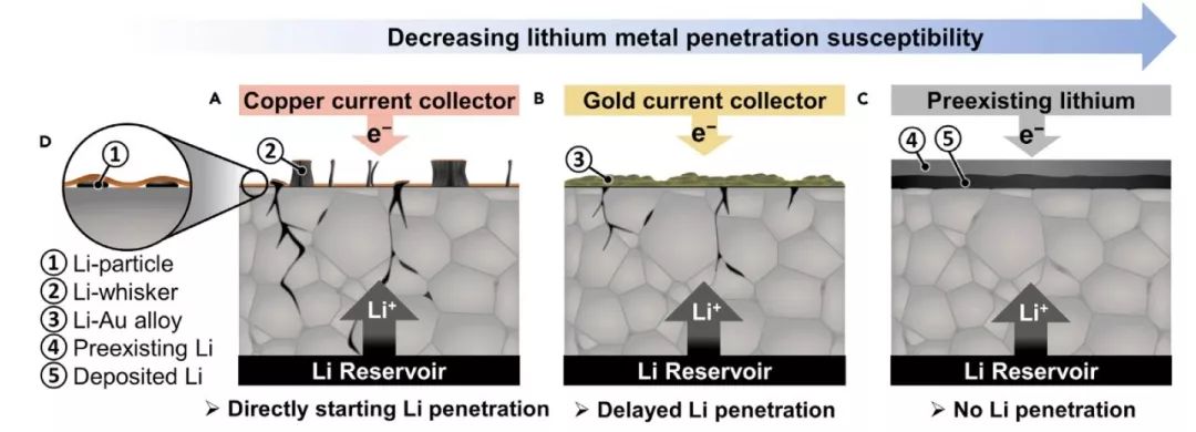 【锂电】Joule：当锂金属负极与石榴石型固态电解质亲密接触，如何构建无枝晶锂负极？