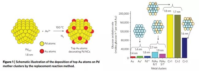 计算案例丨金原子位于钯原子纳米团簇顶部的高催化活性催化剂理论研究